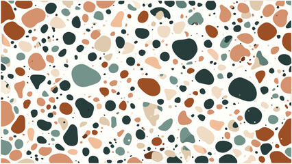 Fototapeta premium Terrazzo tile design vektor icon illustation
