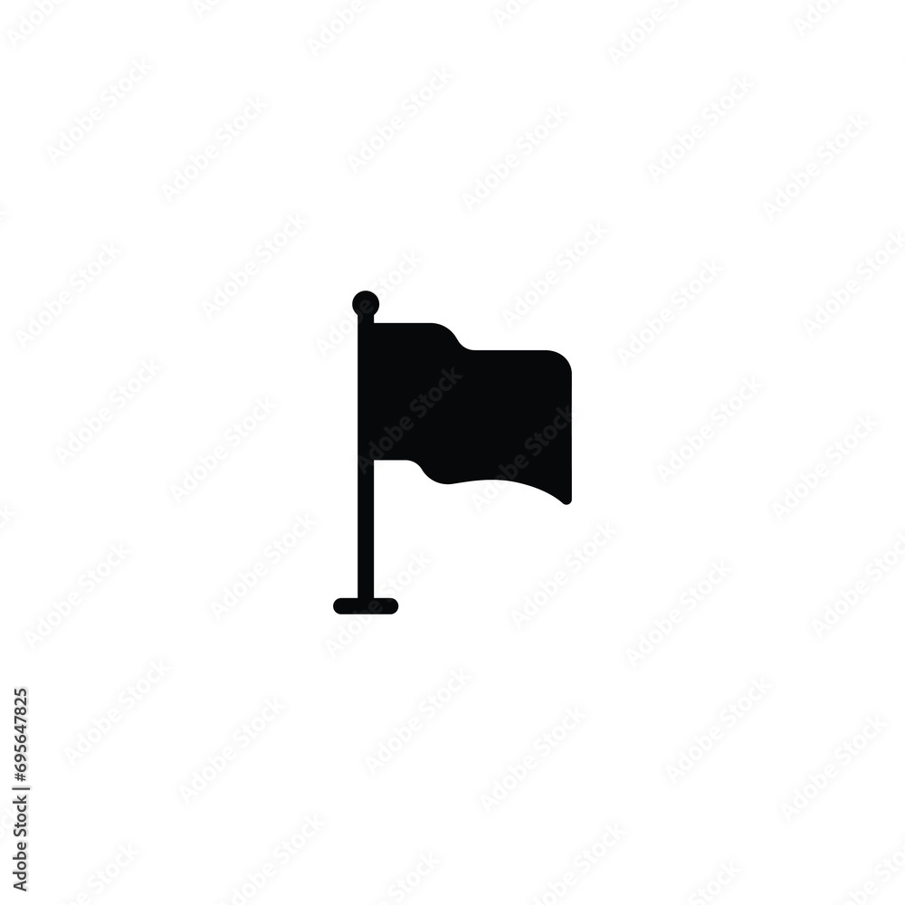 Poster flag icon, flag sign vector for web site computer and mobile app