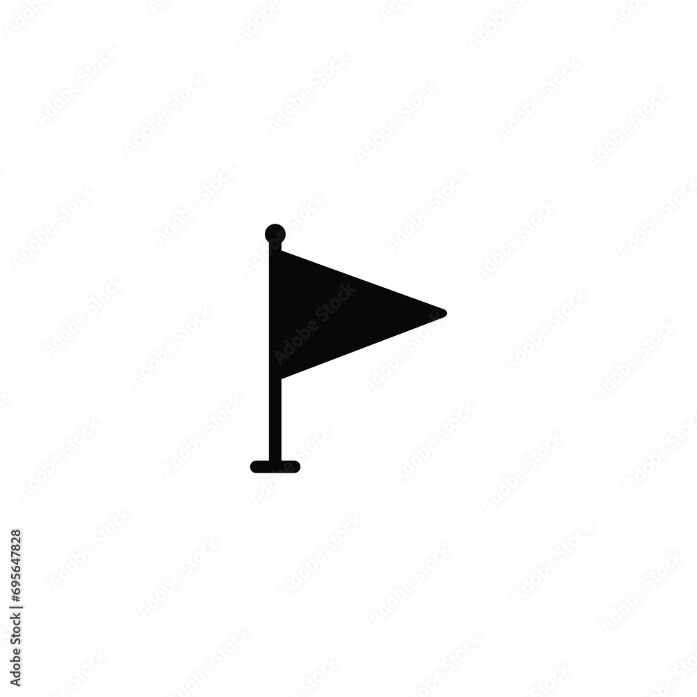 Poster flag icon, flag sign vector for web site computer and mobile app