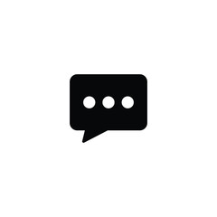 Chat icon, chat sign vector design for web site Computer and mobile app