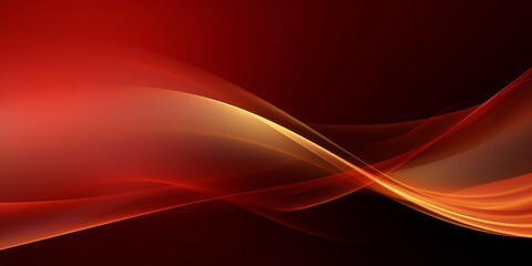 Abstract red background design, modern curved graphic concept illustration