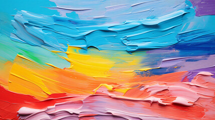 Fototapeta premium Abstract paint texture background, art design pattern color decoration illustration