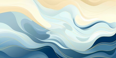Fototapeta premium Blue Marble abstract background illustration. Can be used for advertisingeting, presentation.