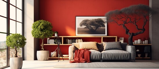 simple but modern living room