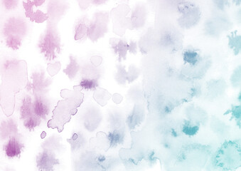 白背景にモノクロの水彩背景イラスト素材