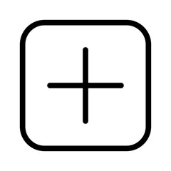 Obraz premium plus line icon