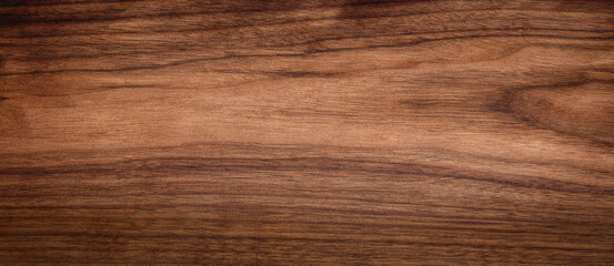 Walnut wood texture. Super long walnut planks texture background.Texture element. old wooden texture