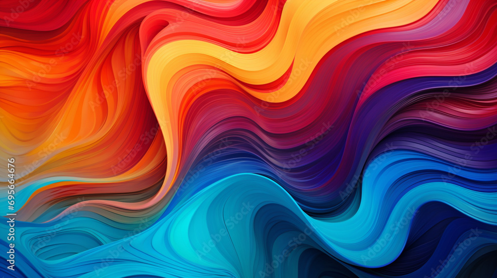 Poster abstract horizontal colorful abstract colors background