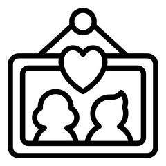 Couple wedding Photo icon