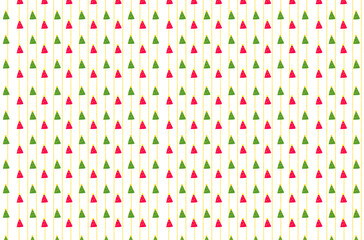 小さいクリスマスツリーのパターンの壁紙