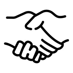 agreement Line Icon