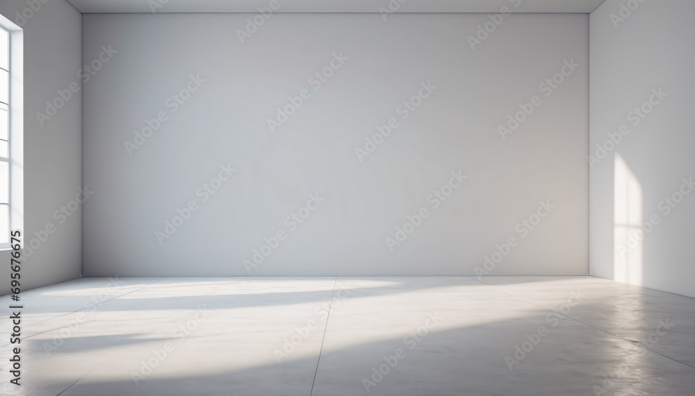 Poster a canvas for minimalism: empty podium in presentation background