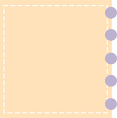 Handdrawn memo sticky notes