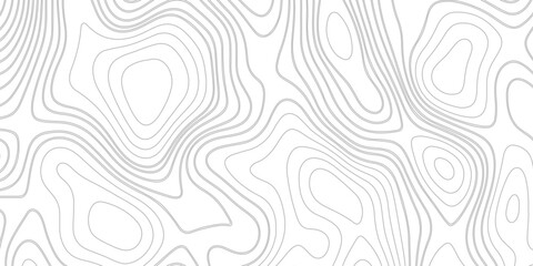 Abstract topographic map lines. Vector illustration.