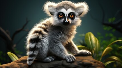 A Lemur animal