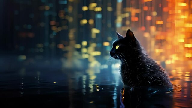A deceptive game of cat and mouse, as the discriminator constantly adjusts its criteria for identifying fake data, challenging the generator to keep up with its evolving strategies.