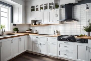 modern kitchen in a kitchen