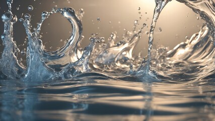 Liquid Water Background Very Cool