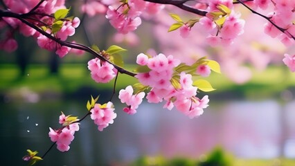 spring theme nature cinematic wallpaper vibrant