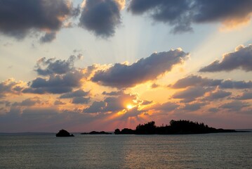 Sunset over the Sea - Okinawa