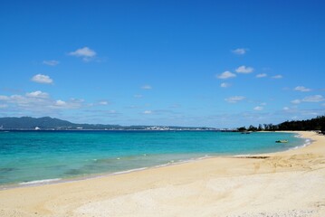 Fototapeta na wymiar Landscape of Beach - Okinawa