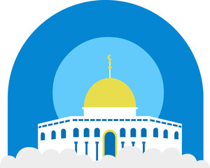 Al-Aqsa Mosque Illustration
