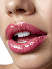Fototapeta premium close up lips of woman