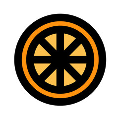 Fototapeta premium Orange Slice