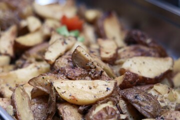 The Delicacy of Every Appetizing Boiled Potato Slice