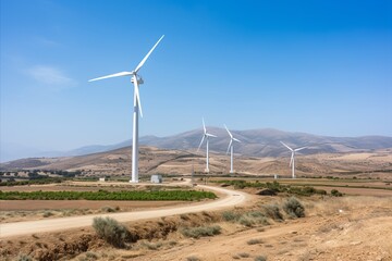 Wind Turbines Providing Clean and Renewable Energy for Sustainable Power Generation
