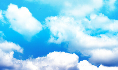 background photo of blue sky with clouds
