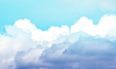background photo of blue sky with clouds