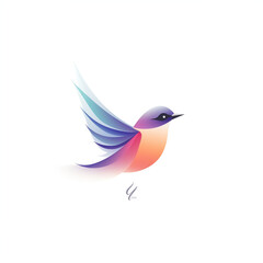 Sparrow Logo Design: A Minimalist and Elegant Modern Concept