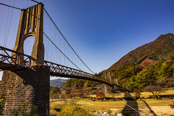 木曽川の桃介橋