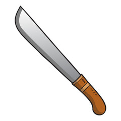 machete vector illustration