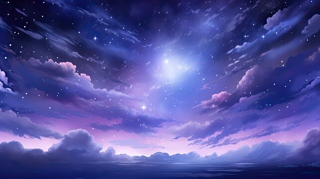 stargazing night sky