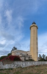 the abandoned lighthouse of Punta Alice in Cirò Marina in Calabria