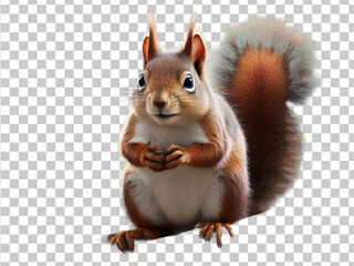 3d PNG Squirrel background