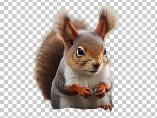 3d PNG Squirrel background