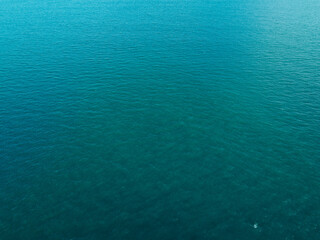 Aerial view of beautiful sea water