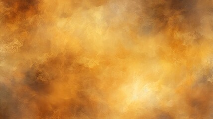 Yellow-brown background with spots and blurring. A watercolor haze of golden color. Backdrop for advertising, website