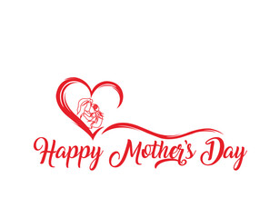Happy Mother's Day Design Vectore Illustration