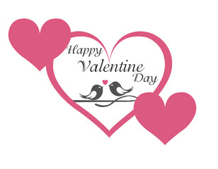 Happy Valentine's day Design Vectore Illustration 