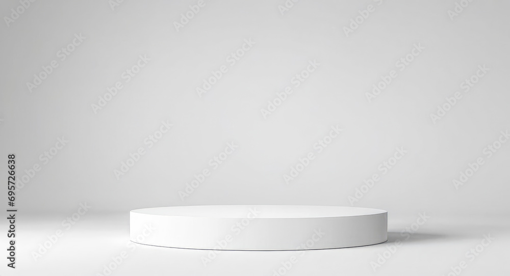 Poster podium pedestal stage empty scene luxury product display natural background for product placement. a