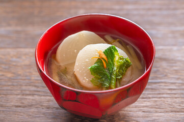 かぶの味噌汁
