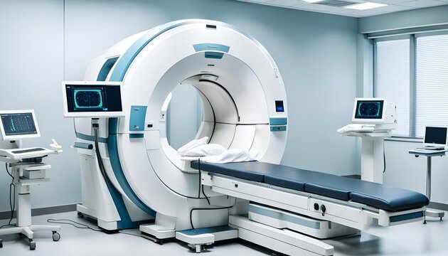 ct scanner in hospital mri
