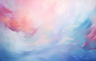 Pink and blue pastel shimmery dreamy pattern wallpaper