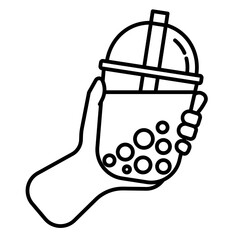 boba line icon