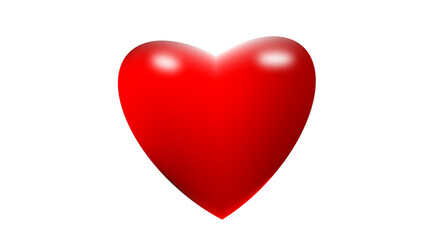 Vector realistic hearts png. Two hearts on an isolated transparent background. Red heart png. Holiday, Valentine's Day, PNG.Suit for cover, banner, backdrop, website, landing page, sale, wedding.