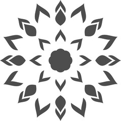 Simple Mandala Flower